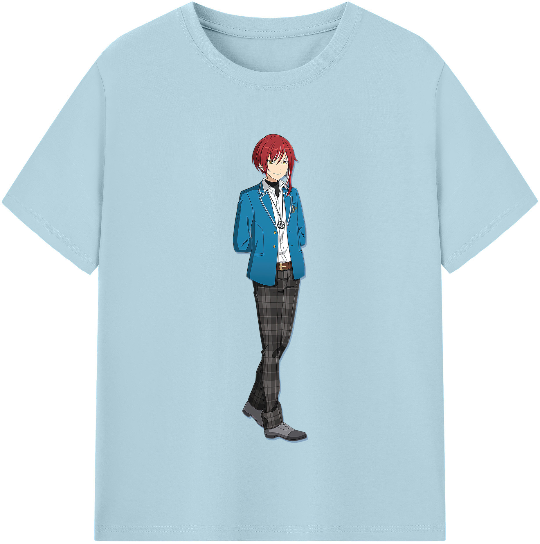 （画像用） あんさんぶるスターズ! Ensemble Stars 綿100％半袖Tシャツ（フロントプリント）